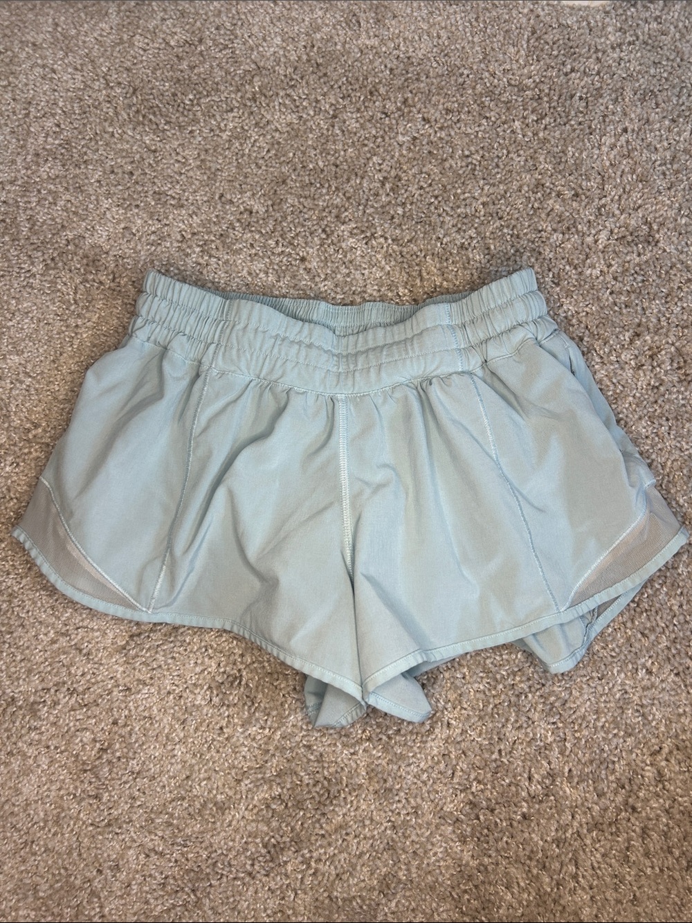 Lululemon Hotty Hot Blue Athletic Running Shorts